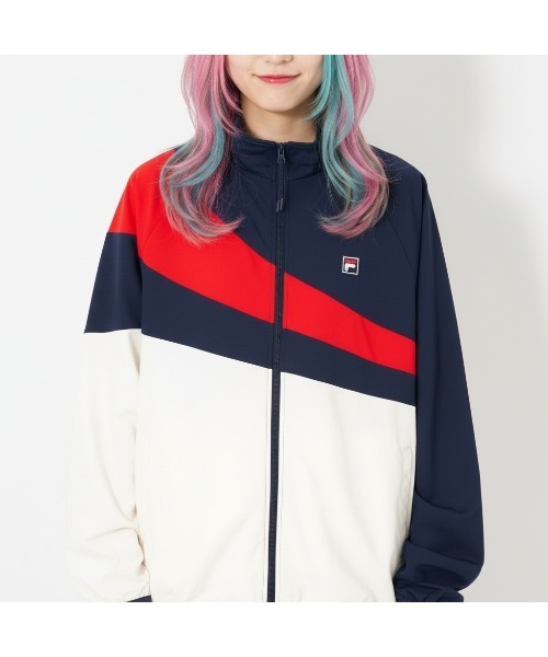 FILA（フィラ） コート ジャケット WIND TRACK TOP メンズ : ZOZOTOWN