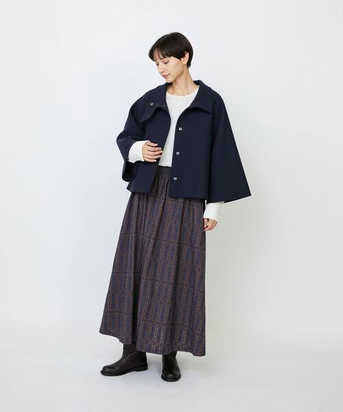 LOISIR ショート丈ダウンコート LOISIR ダウンコート ダウンジャケット リサイクルダウンジャケット