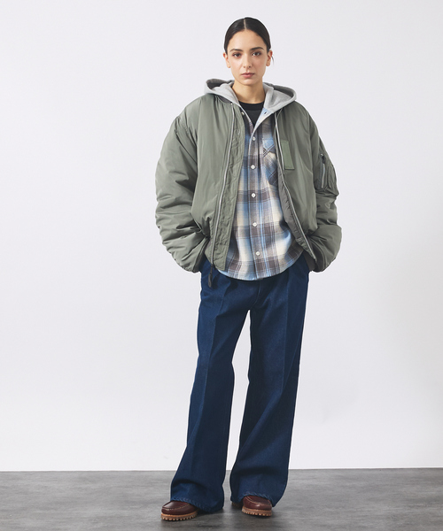 Valley Apparel MA-1 フライトジャケット オリーブ　アメリカ製 良品】Valley Apparel MA-1ジャケット オリーブ MIL-SPEC U.S.