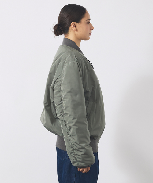 Valley Apparel MA-1 フライトジャケット オリーブ　アメリカ製 Amazon | [バレイアパレル] USメイド MA-1 フライトジャケット