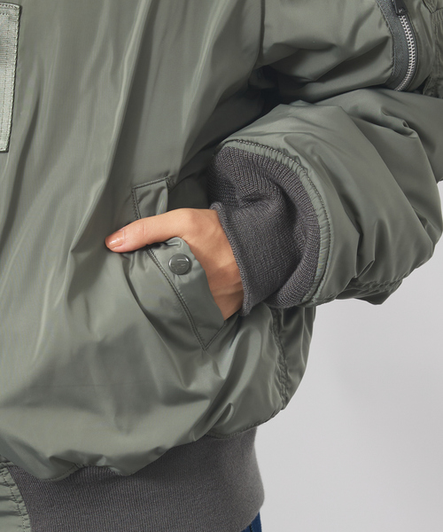 【良品】Valley Apparel MA-1ジャケット オリーブ MIL-SPEC U.S. Air Force MA-1 Flight Jacket by Valley Apparel