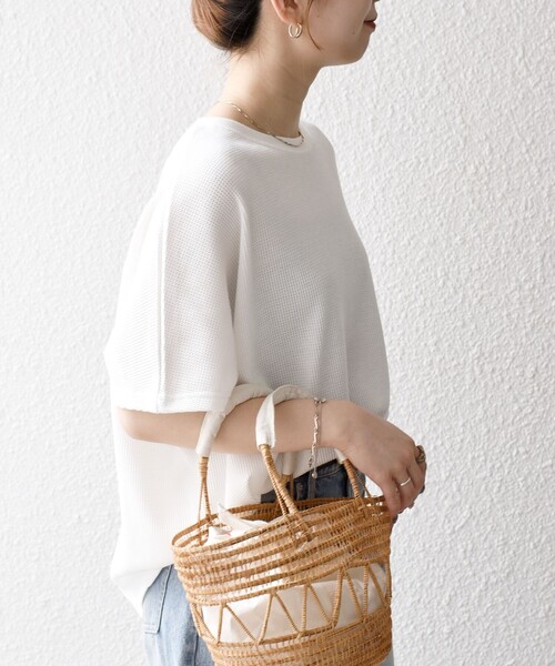 「SHIPS any」 半袖カットソー ONE SIZE ブラック レディース_画像9