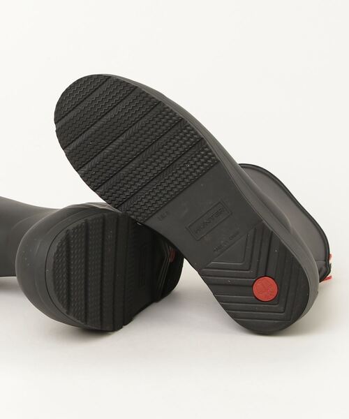 「HUNTER」 レインブーツ UK4 ブラック レディース_画像3