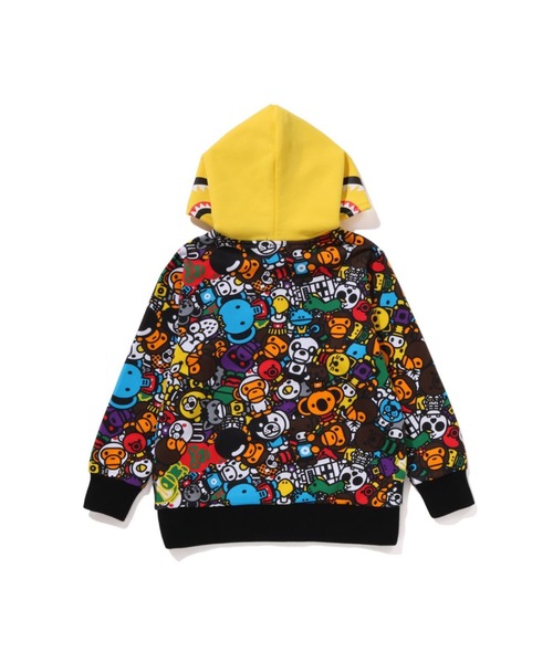 A BATHING APE（アベイシングエイプ） パーカー MILO ALL SAFARI SHARK