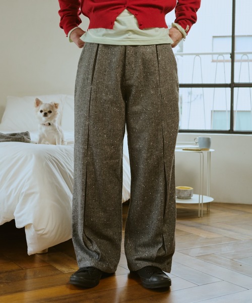 common gull products. スラックス パンツ 灯り待ちのパンツ