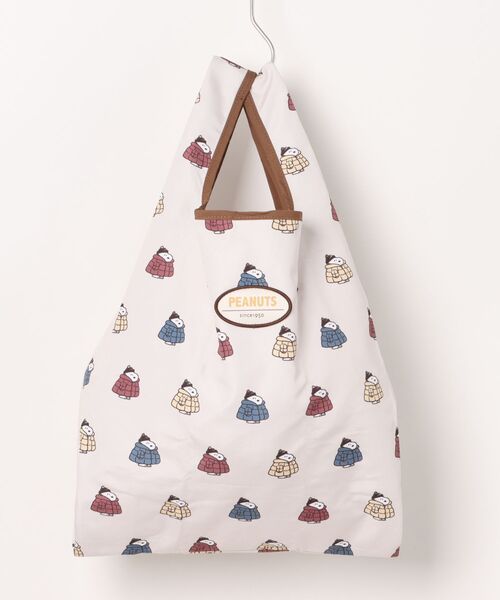 PEANUTS エコバッグ PEANUTS/ピーナッツ ほっこりウィンターシリーズ