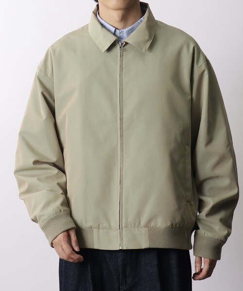 「THE SHOP TK 」 デニムジャケット 02 サンドベージュ メンズ_画像2