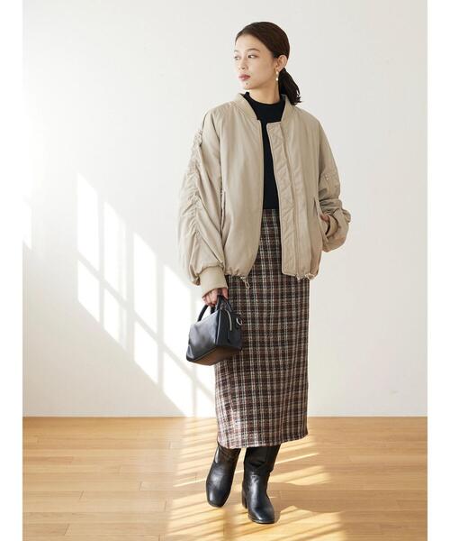 「Sugar spoon」 ブルゾン FREE カーキ レディース_画像4