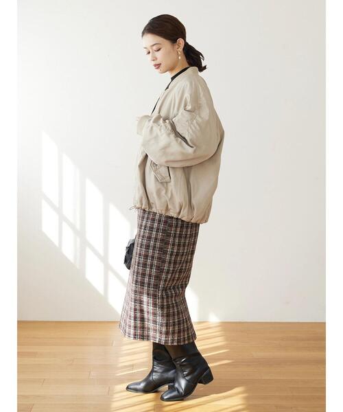 「Sugar spoon」 ブルゾン FREE カーキ レディース_画像6