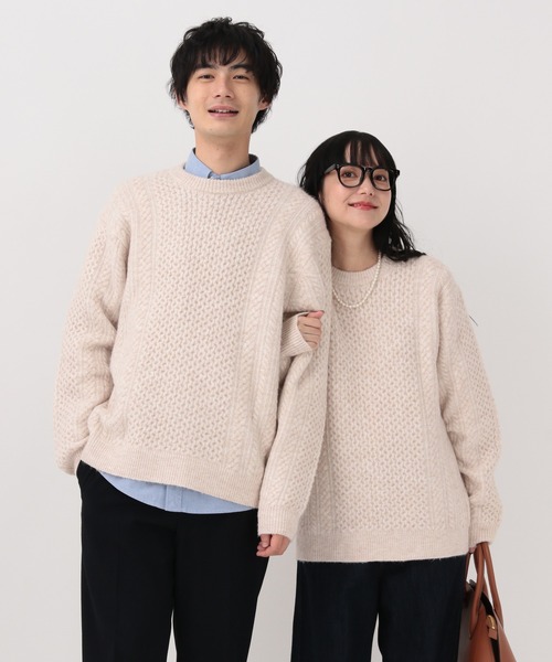 GLOBAL WORK（グローバルワーク） セーター ニット フワフワHugme