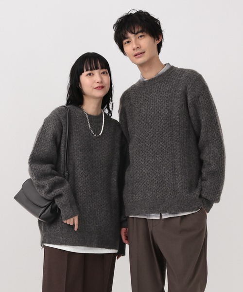 GLOBAL WORK（グローバルワーク） セーター ニット フワフワHugme
