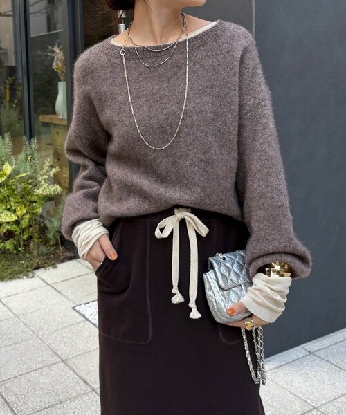 DouDou（ドゥドゥ） ニット セーター ヤクウールプルオーバー