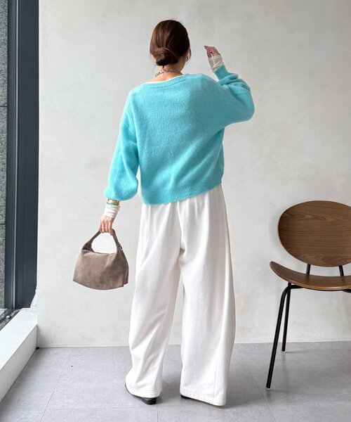 DouDou（ドゥドゥ） ニット セーター ヤクウールプルオーバー