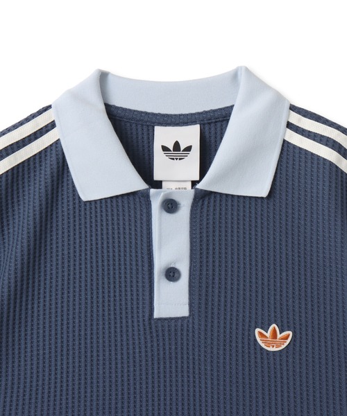 adidas（アディダス） ポロシャツ adidas WAFFLE KNIT POLO SHIRT