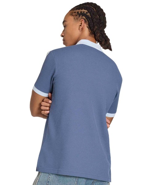 Adidas ワッフルニット 半袖ポロシャツ adidas（アディダス） ポロシャツ adidas WAFFLE KNIT POLO SHIRT