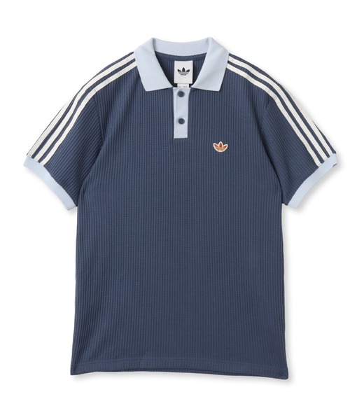adidas（アディダス） ポロシャツ adidas WAFFLE KNIT POLO SHIRT