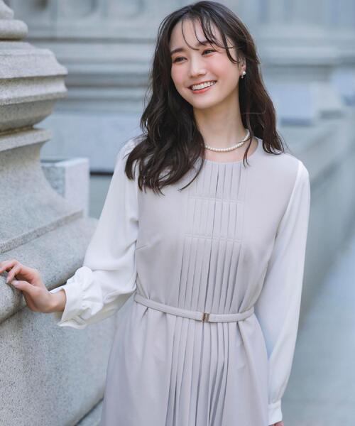 grove（グローブ） ワンピース 入園式 卒園式 「手洗いOK」フロント