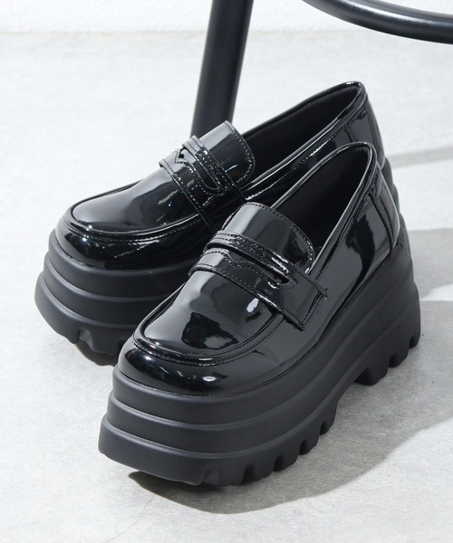 「LOVEHUNTER」 シューズ L ブラック レディース_画像2