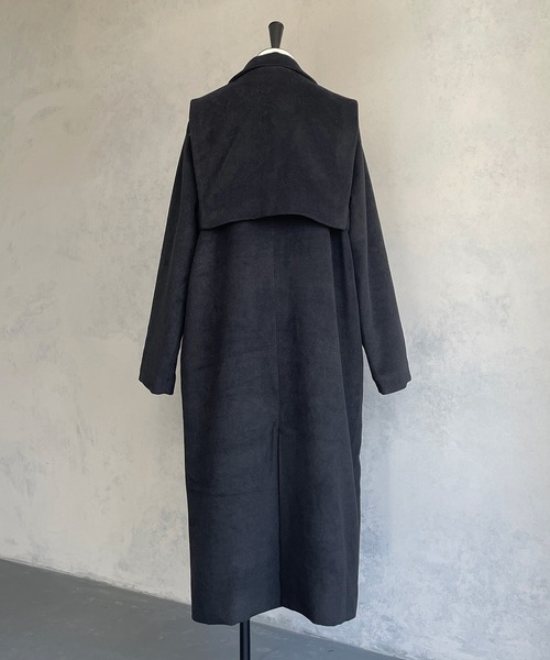 「&g'aime」 チェスターコート FREE チャコールグレー レディース_画像5
