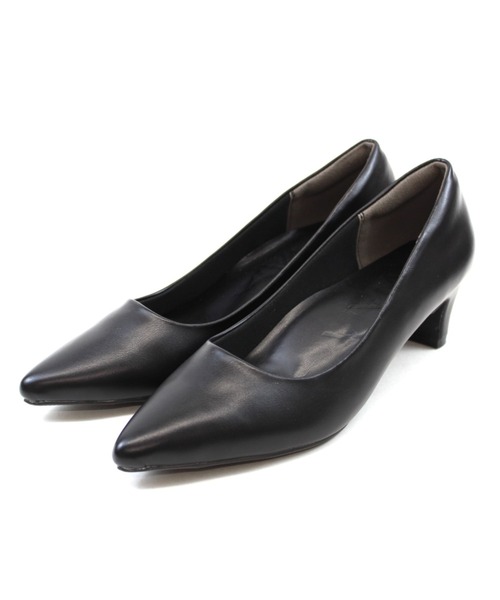 「VIVIAN」 パンプス 24.5 ブラック レディース_画像3