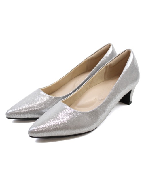 「VIVIAN」 パンプス 24.5 ブラック レディース_画像4