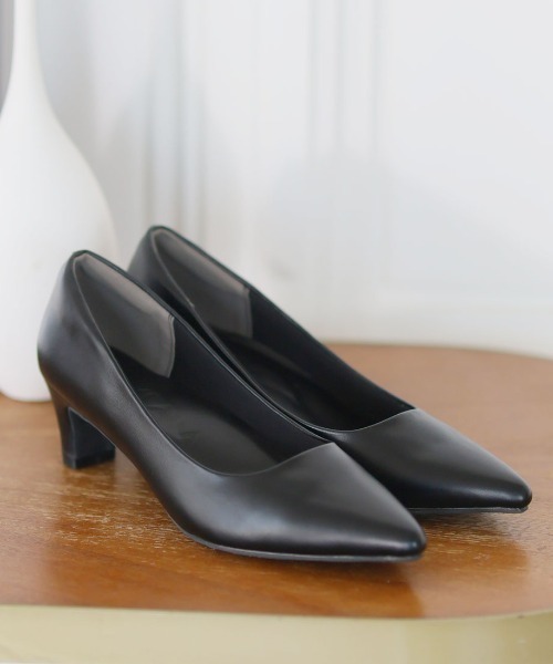 「VIVIAN」 パンプス 24.5 ブラック レディース_画像6