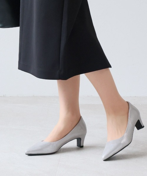 「VIVIAN」 パンプス 24.5 ブラック レディース_画像9