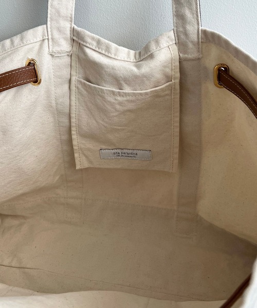 「sita parantica」 トートバッグ フリー チャコール レディース_画像9
