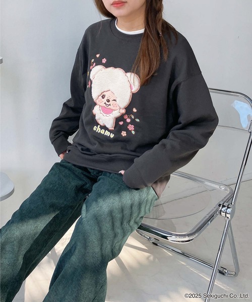 アズノゥアズデワン　Nくまっチュチュ⭐︎T　サイズMD AS KNOW AS（アズノゥアズ） トレーナー スウェットアクリル