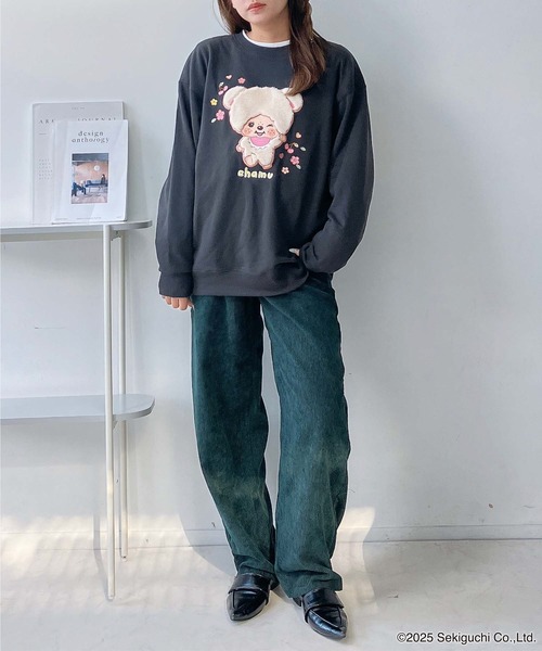 AS KNOW AS（アズノゥアズ） トレーナー スウェットアクリル