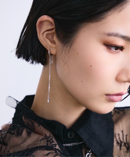 Dazy Plus ドレス ブラック 3XL バッグ♡パンプス♡ヘアピン♡ピアス MONOe ピアス ロングチェーンビジュピアス レディース : ZOZOTOWN