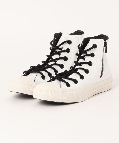 「CONVERSE」 ハイカットスニーカー 23.5cm ブルー レディース_画像2