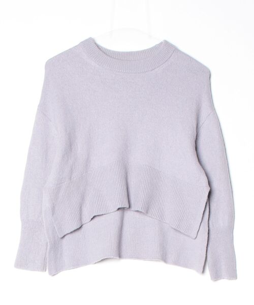 ADORE（アドーア） 長袖ニット 38 パープル レディース : ZOZOTOWN