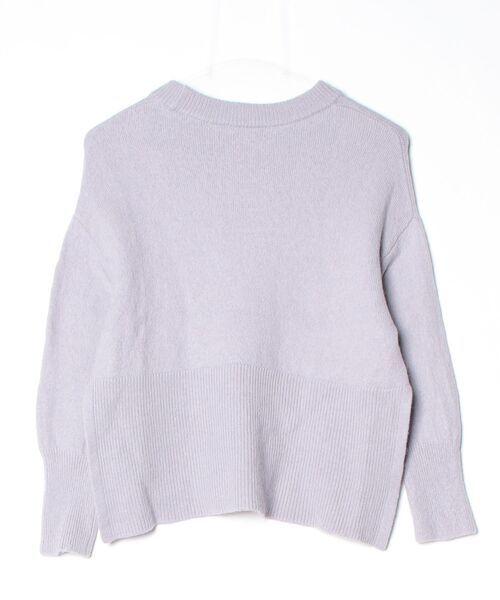 ADORE（アドーア） 長袖ニット 38 パープル レディース : ZOZOTOWN