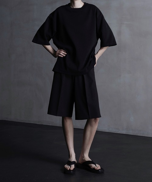 「CALLNE」 スラックス M ブラック メンズ_画像4