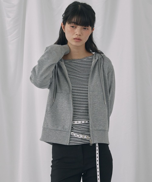 新品未開封　VACHEMENT コットンギャバ ショートパーカー 公式】UVカットセットアップ｜ 雪椿 ｜ シロノサクラ。 – シロノサクラ