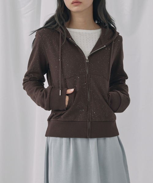 新品未開封　VACHEMENT コットンギャバ ショートパーカー 公式】UVカットセットアップ｜ 雪椿 ｜ シロノサクラ。 – シロノサクラ