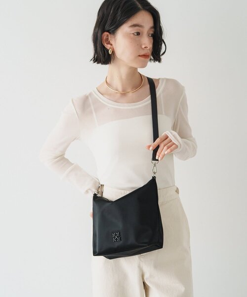 新品タグ付き ラシット　russet ブラック ショルダーバッグ russet（ラシット） ショルダーバッグ FREE ブラック レディース