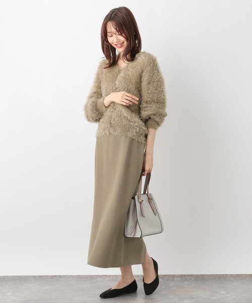 4【美品】グローバルワーク　パンツスーツ　セットアップ　ネイビー　M グローバルワーク レディース セットアップ（レディースファッション