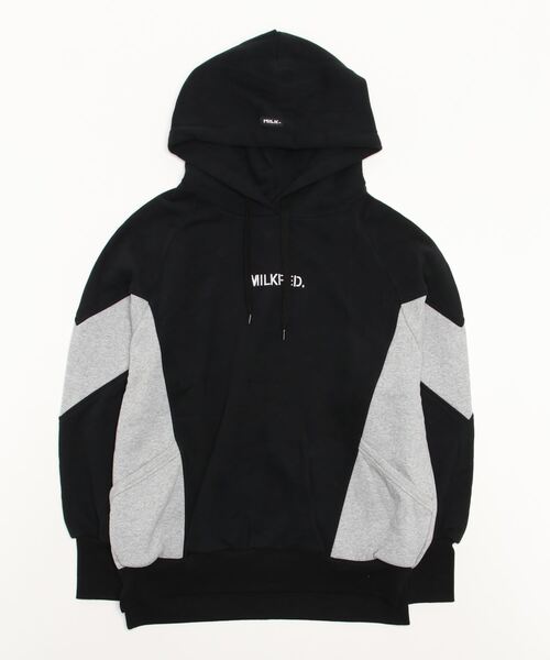 「MILKFED.」 プルオーバーパーカー ONE SIZE ブラック レディース_画像2