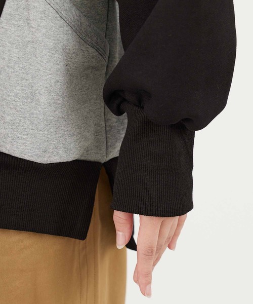 「MILKFED.」 プルオーバーパーカー ONE SIZE ブラック レディース_画像9