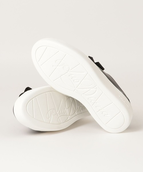 「+diana」 ローカットスニーカー 23.5cm グレー レディース_画像9