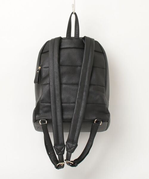 MARY QUANT（マリークヮント） 刺繍リュック - ブラック レディース