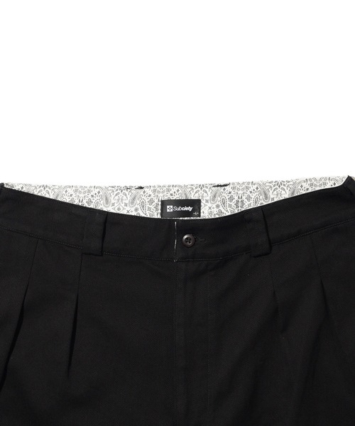 「Subciety」 チノパンツ MEDIUM ブラック メンズ_画像8