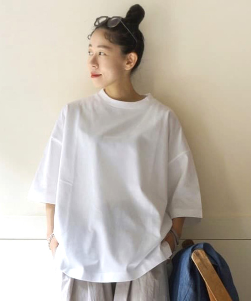 「JOURNAL STANDARD LUXE」 半袖Tシャツ FREE ブラック レディース_画像2