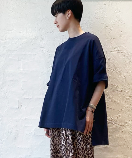 「JOURNAL STANDARD LUXE」 半袖Tシャツ FREE ブラック レディース_画像3