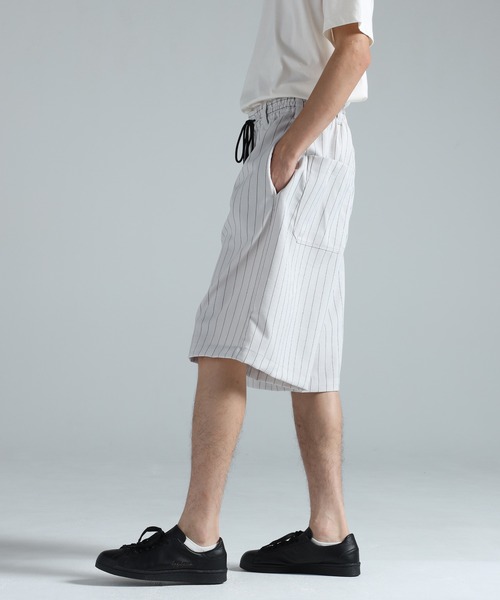 Y-3 ハーフパンツ パンツ 短パン PINSTRIPE SPORT UNIFORM SHORTS