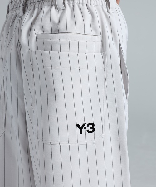 Y-3 ハーフパンツ パンツ 短パン PINSTRIPE SPORT UNIFORM SHORTS
