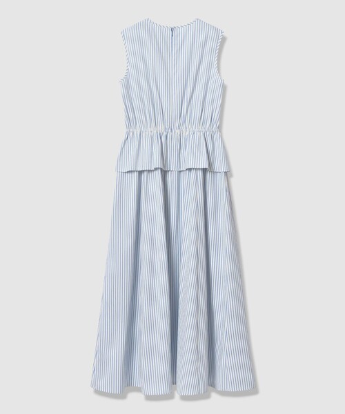 ANAYI（アナイ） ワンピース カラーストライプスモッキング ワンピース