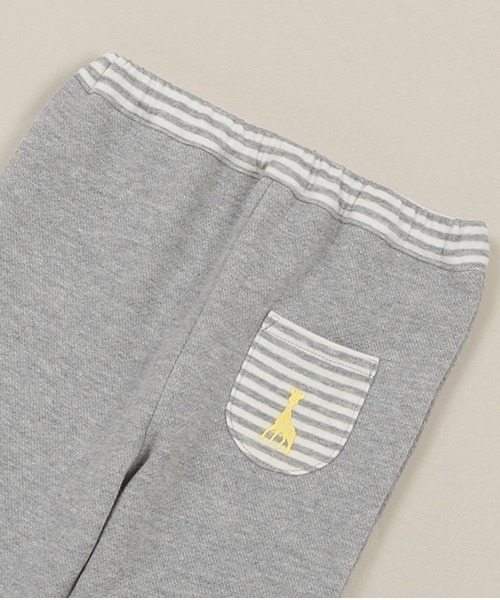 「Sophie la girafe」 「KIDS」イージーパンツ 90cm グレー キッズ_画像5